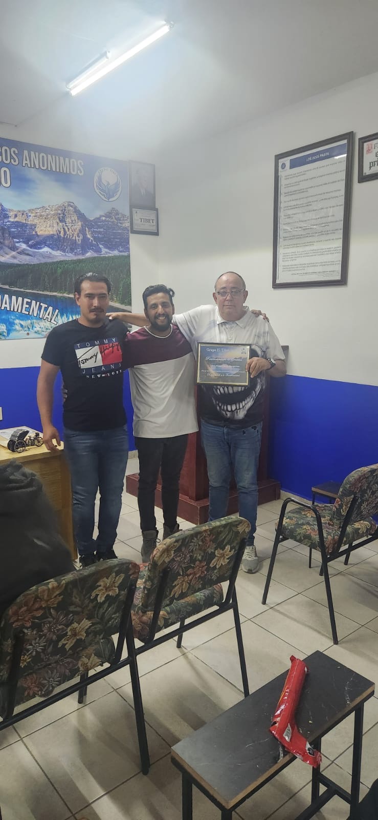 Reconocimiento en grupo